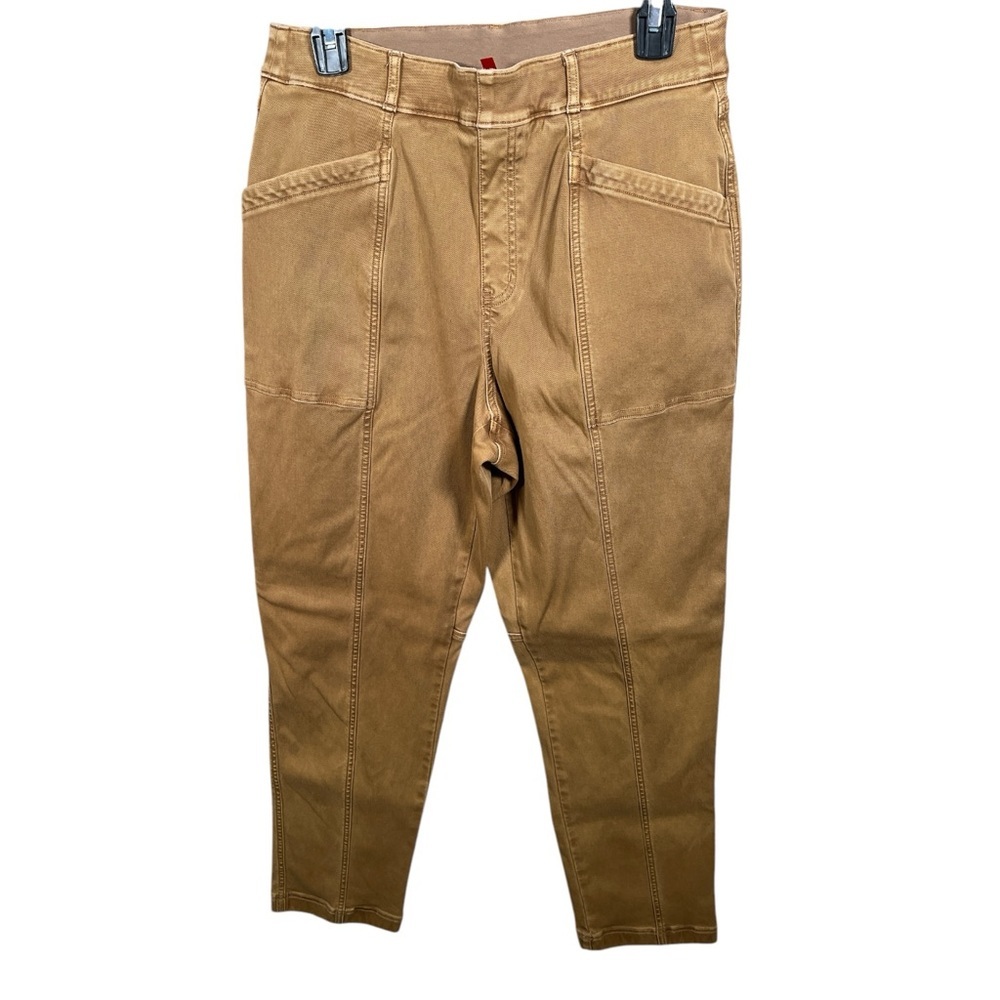 Spanx Stretch Twill Straight Leg Pants Acorn